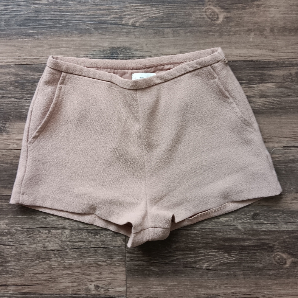 Nude Tailored Short Short